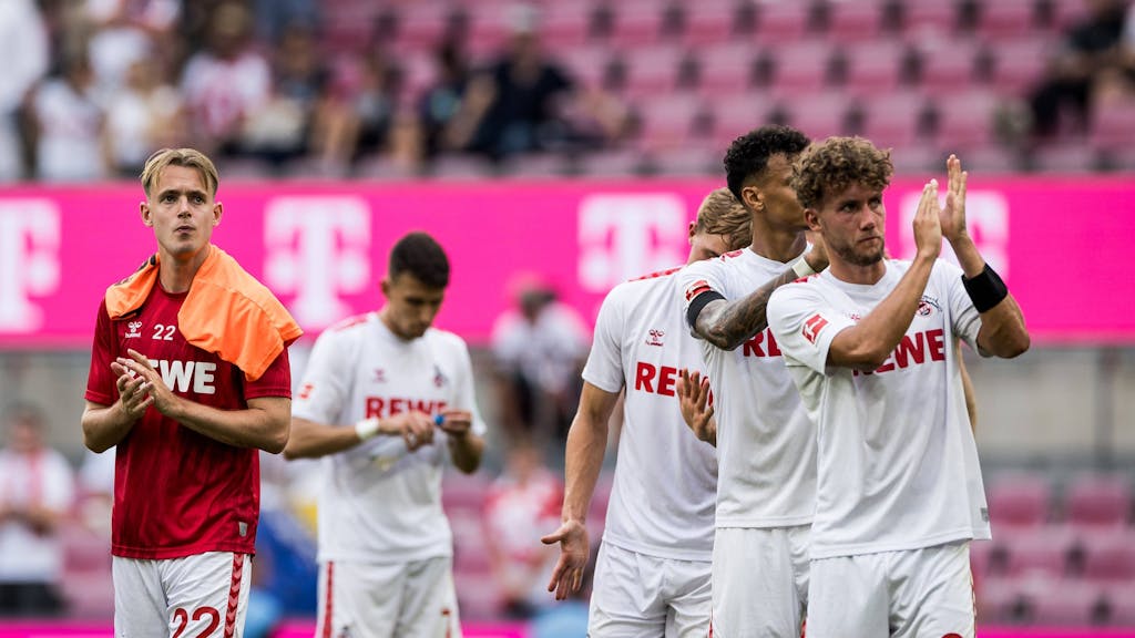 Der 1. FC Köln nach der Niederlage gegen die TSG Hoffenheim.