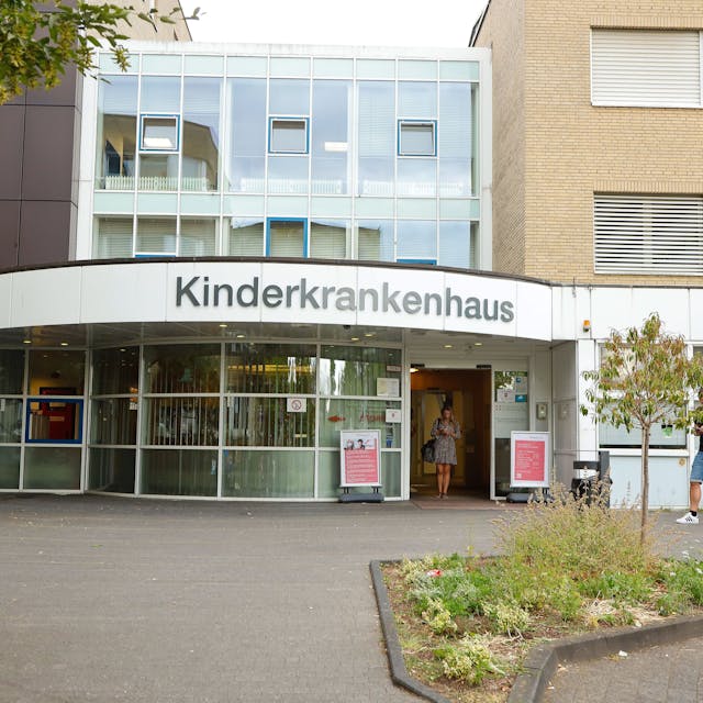 Das Kinderkrankenhaus an der Amsterdamer Straße.