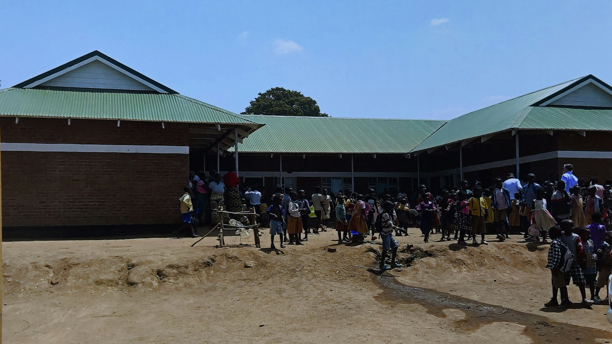 
Schulgebäude in Malawi