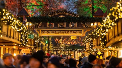 Heinzels Wintermärchen auf dem Kölner Alter Markt.
