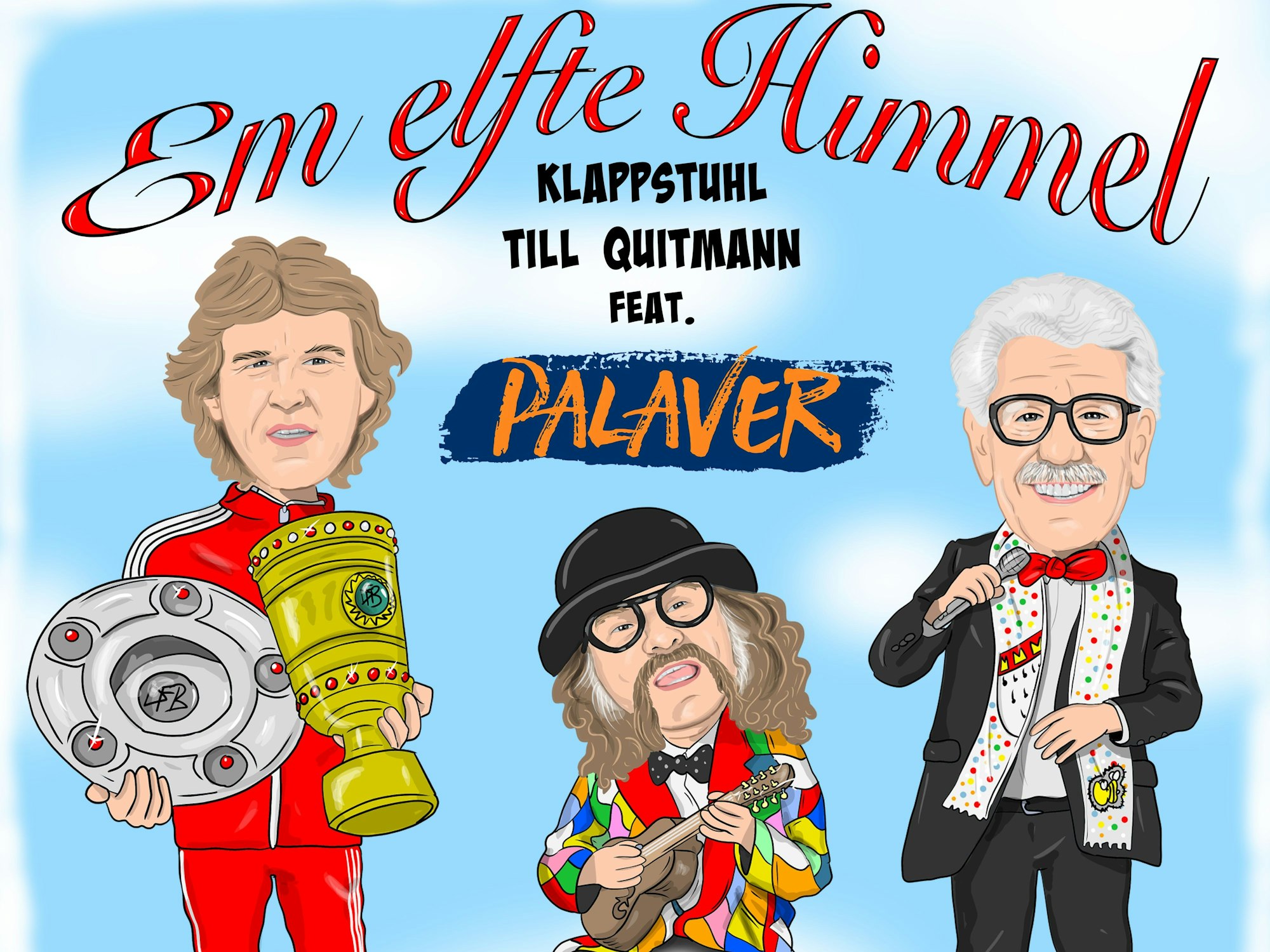 Cover des Songs „Em elfte Himmel“.