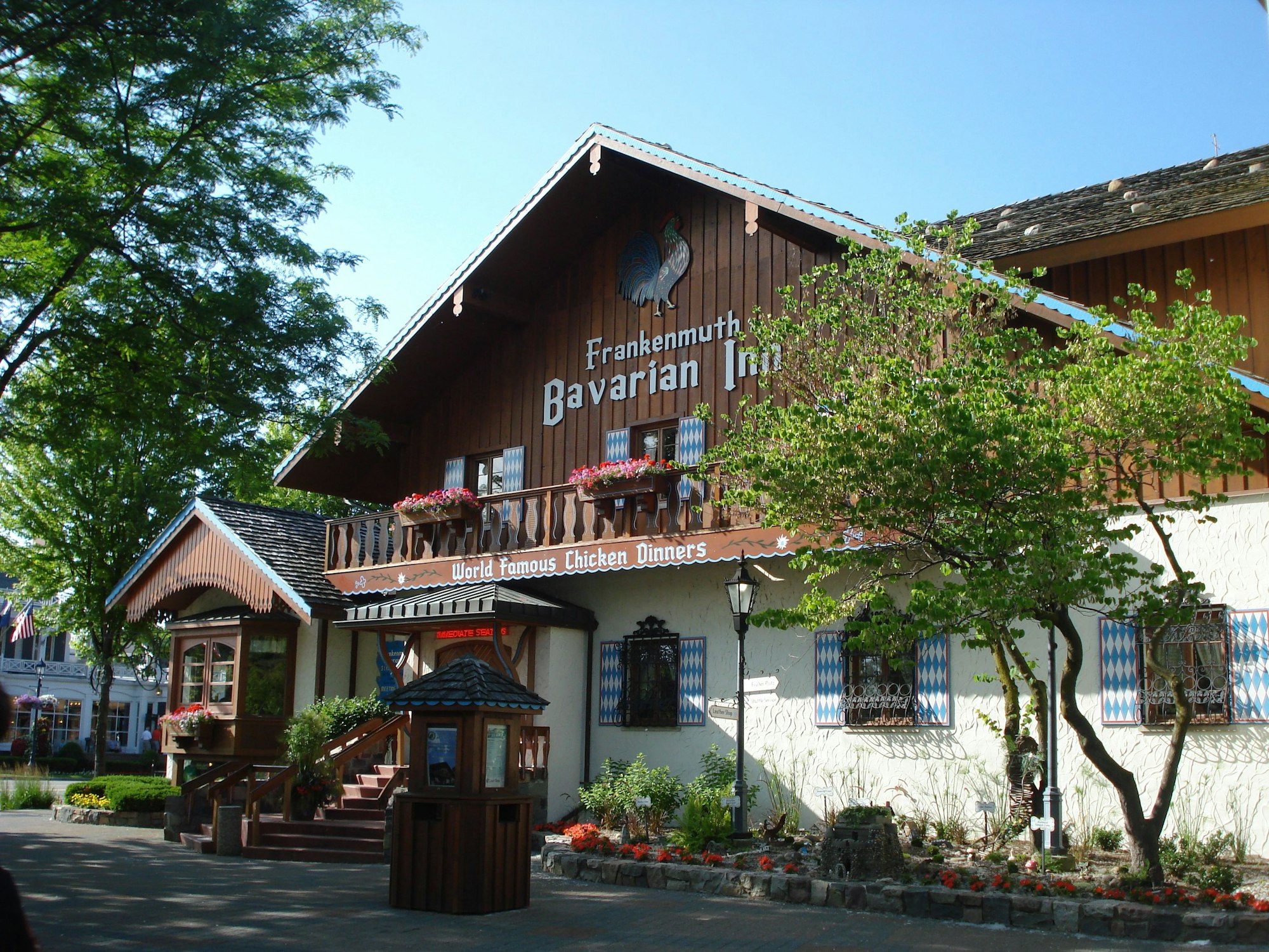 Das Bavarian Inn, ein Restaurant, in Frankenmuth.