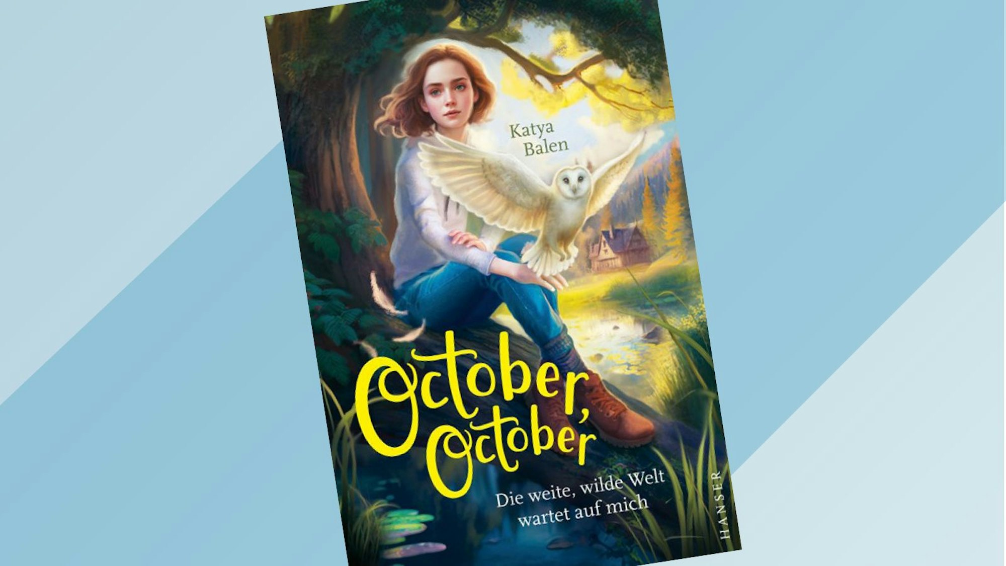 Buchcover "October, October", erschienen im Hanser Verlag