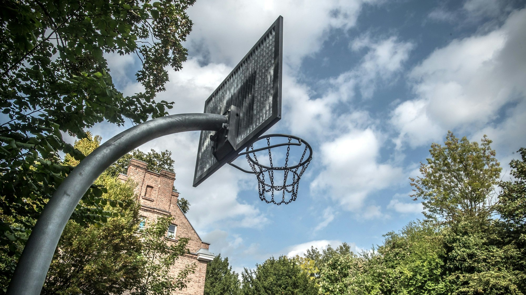 Basketballkorb am Lindenhof