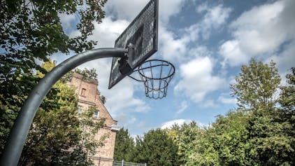 Basketballkorb am Lindenhof
