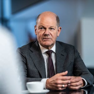 Bundeskanzler Olaf Scholz, Interview mit dem Redaktionsnetzwerk Deutschland