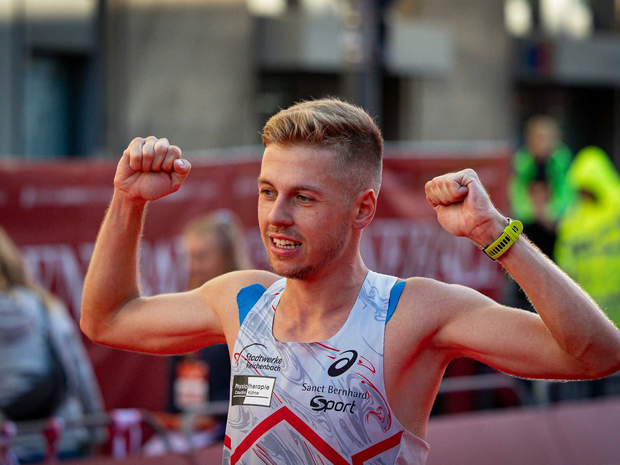 Sieger des Halbmarathons: Tom Förster