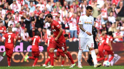 Davie Selke verlor am Samstag den entscheidenden Ball vor dem Stuttgarter 1:0, der Kölner Mittelstürmer haderte anschließend heftig.