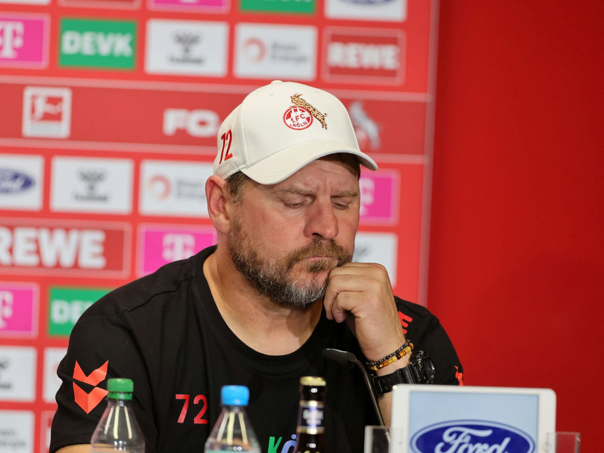 Pressekonferenz mit Steffen Baumgart (1. FC Köln).








