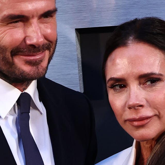 David Beckham und seine Frau Victoria Beckham
