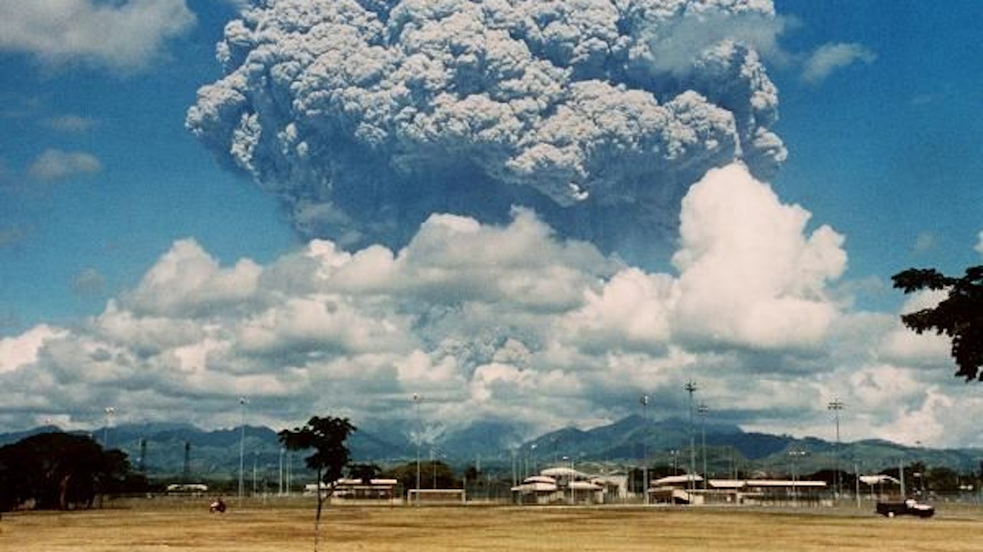 Juni 1991: Ausbruch des Pinatubo auf den Philippinen.