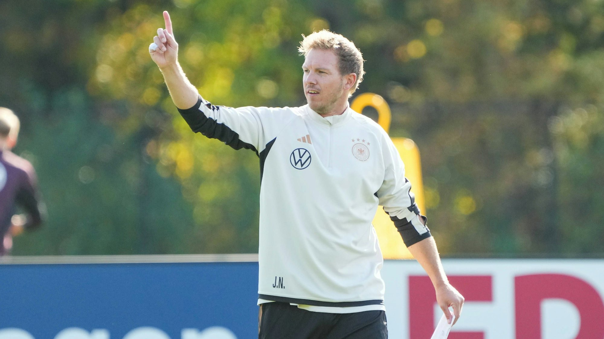 Bundestrainer Julian Nagelsmann beim Training der Nationalmannschaft.
