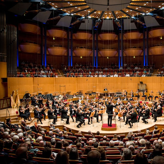 Das Gürzenich-Orchester bei einem Auftritt in der Kölner Philharmonie