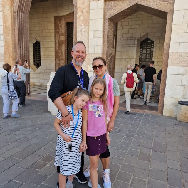 Familie Wermuth aus Leverkusen war auf Pilgerreise in Israel und Palästina. Die Folgen des Angriffs der Hamas erlebten sie mit.