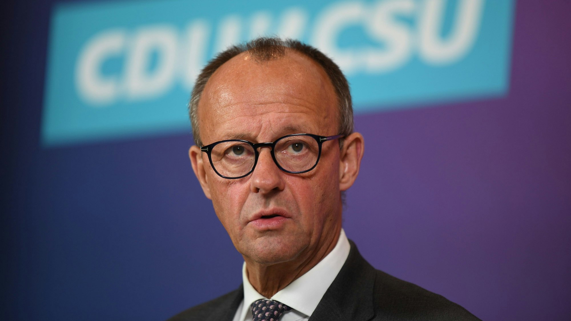 CDU-Chef Friedrich Merz kann sich über die neueste Forsa-Umfrage freuen.