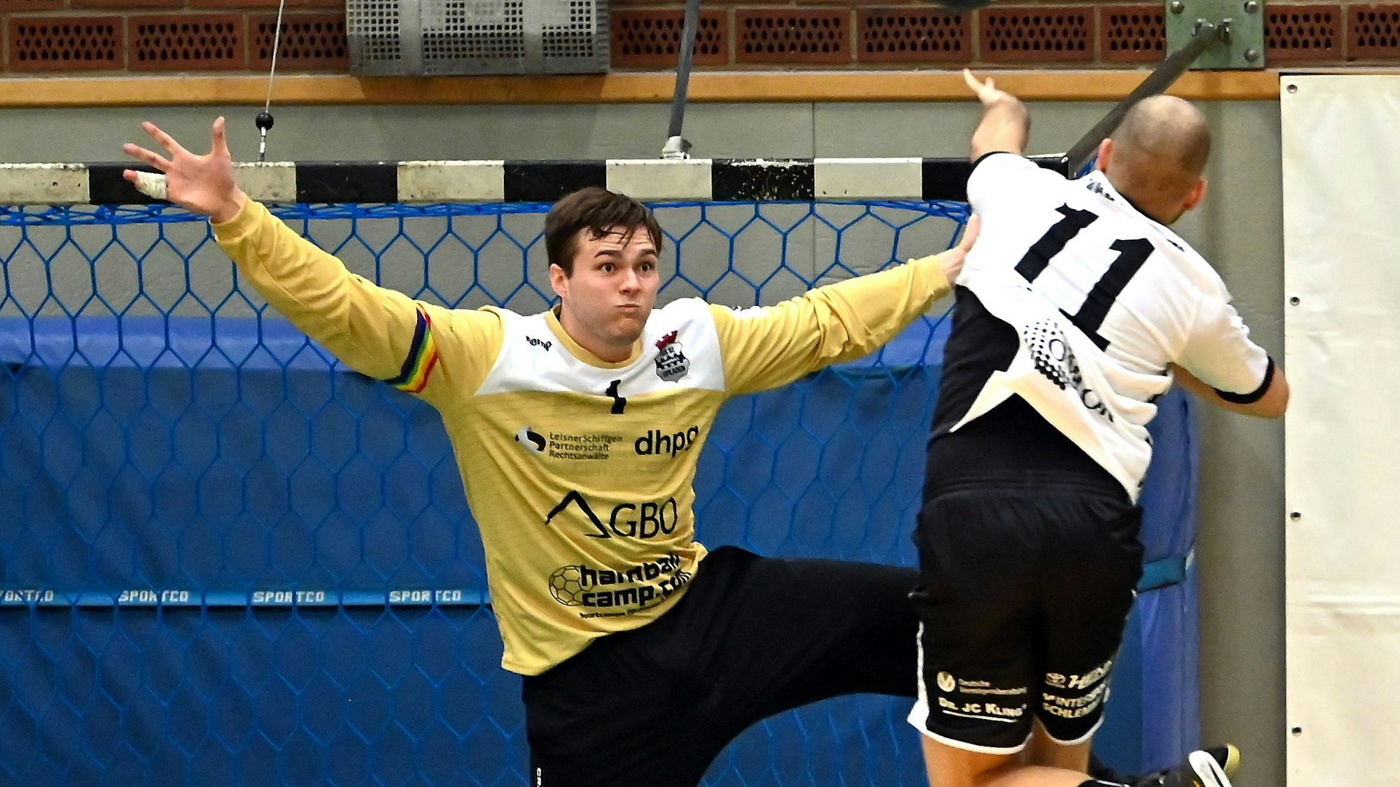 02.09.2023, Handball-Tus Opladen-Dansenberg

TW: Louis Oberosler (Opladen)

Foto: Uli Herhaus