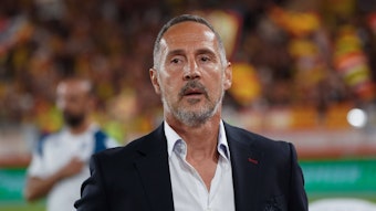 Adi Hütter, Ex-Coach von Borussia Mönchengladbach, ist nun bei der AS Monaco im Amt.