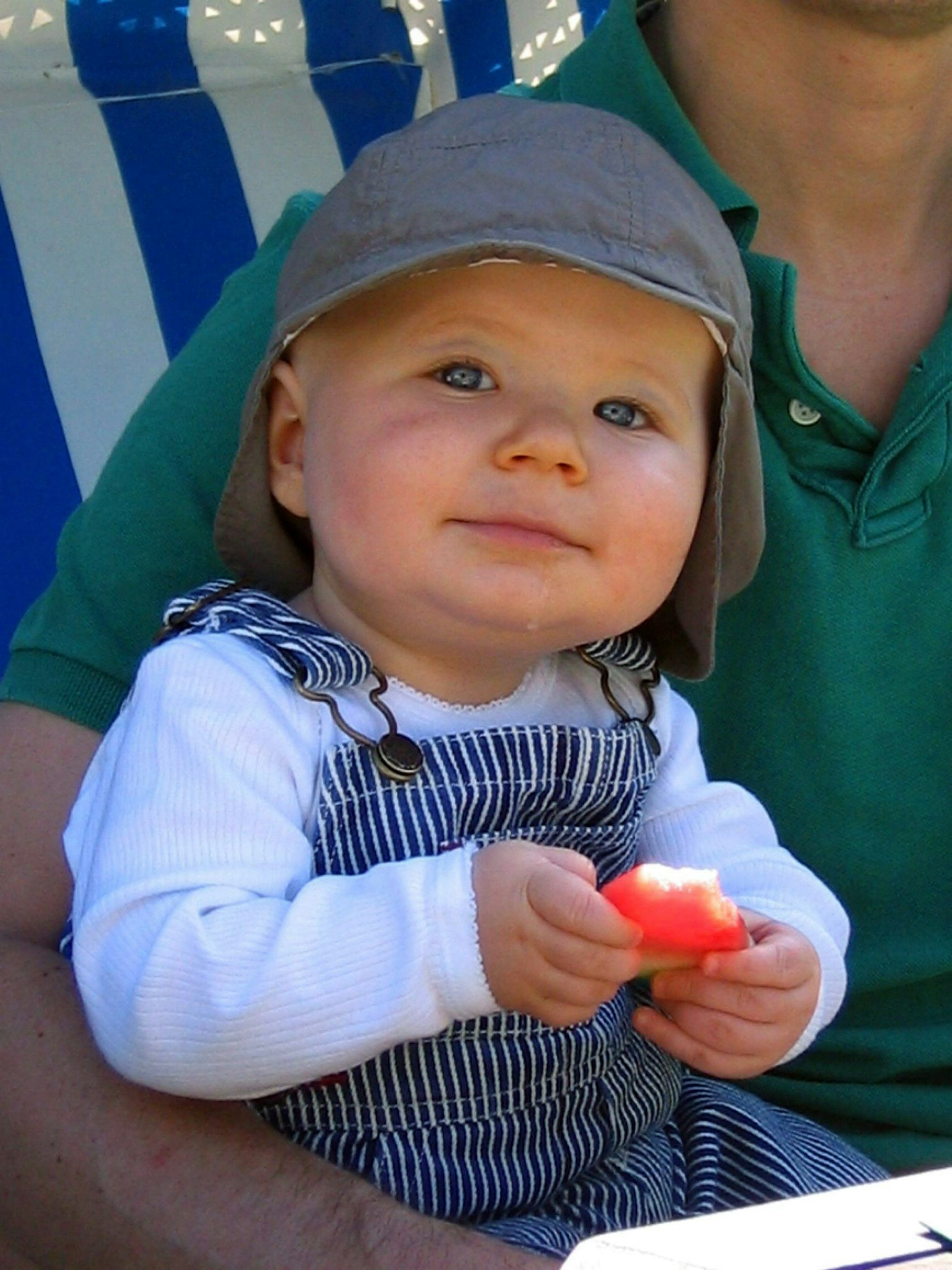 Der süße Fratz: Prinz Christian auf einem Foto, das seine Mutter Mary im August 2006 aufnahm.