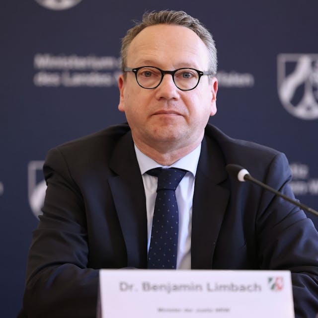 Benjamin Limbach, Minister der Justiz Nordrhein-Westfalen.
