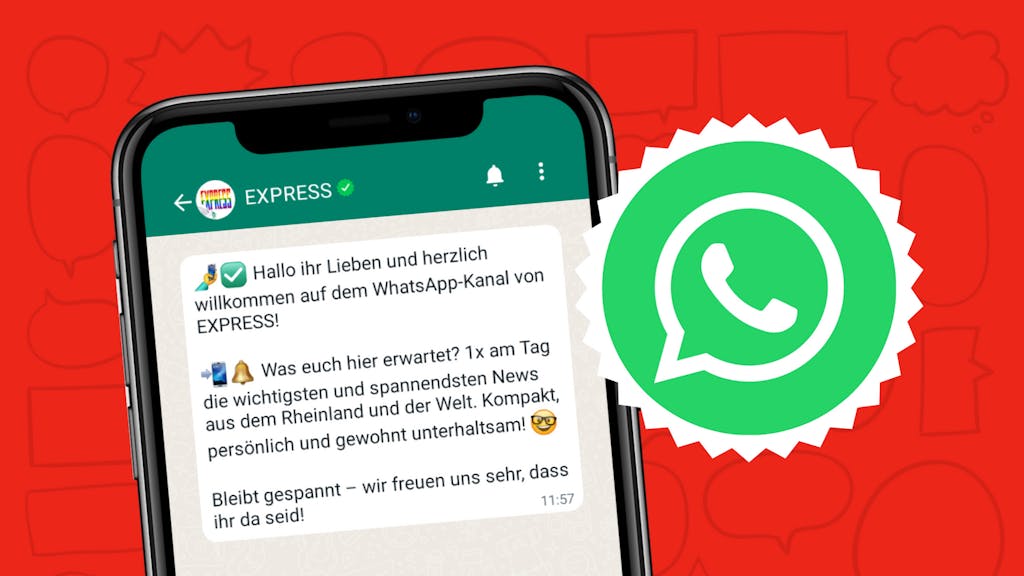Der EXPRESS auf WhatsApp: Folgt unserem neuen Kanal.