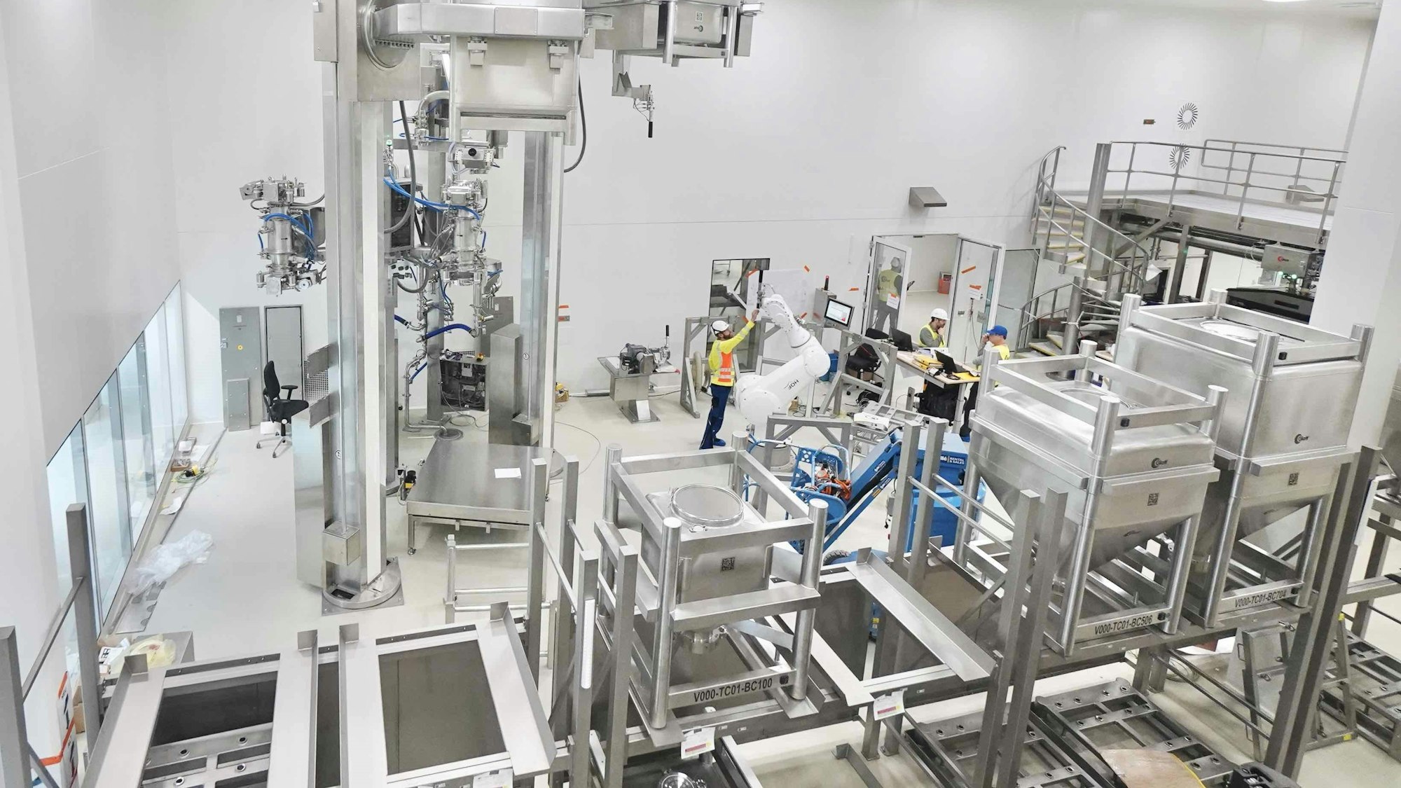 26.10.2023: Die Arzneimittelproduktionsanlage "Solida 1" der Bayer AG im Chempark Leverkusen