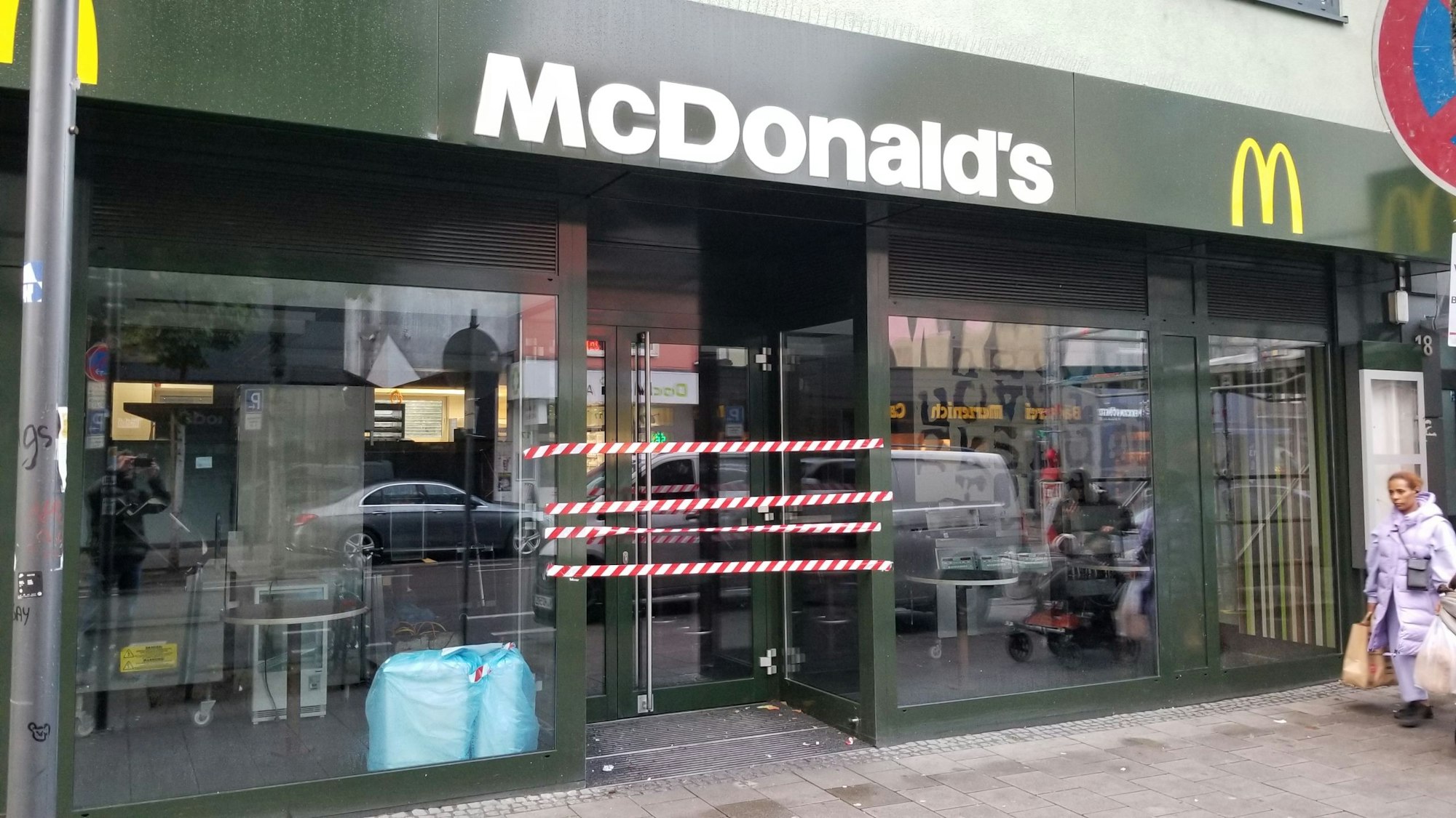 Die McDonald's-Filiale auf der Frankfurter Straße in Köln-Mülheim wurde im Oktober 2023 geschlossen.