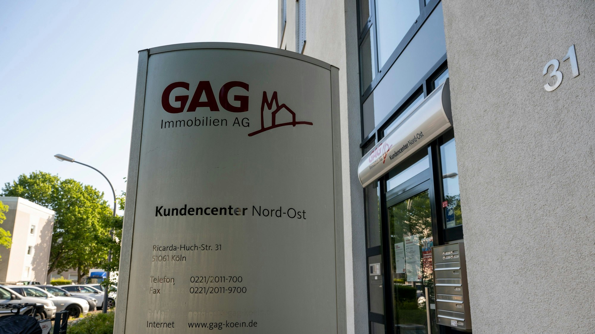 Das Kundenzentrum Stammheim der GAG Immobilien AG.