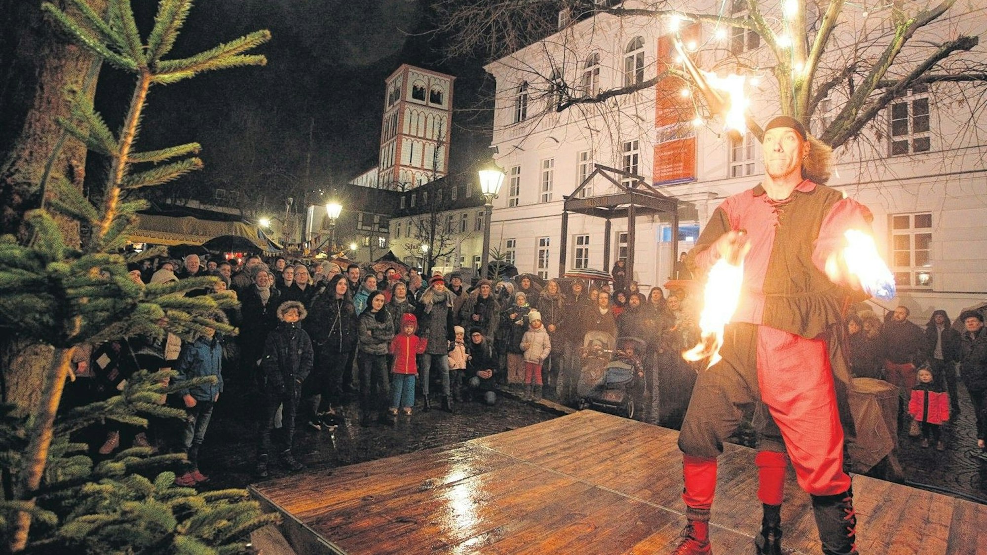 Mittelalterlicher Weihnachtsmarkt Siegburg