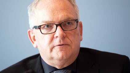 Johannes Hermanns, aufgenommen in Düsseldorf, bislang Landeskriminaldirektor im NRW-Innenministerium, wird neuer Polizeipräsident in Köln.