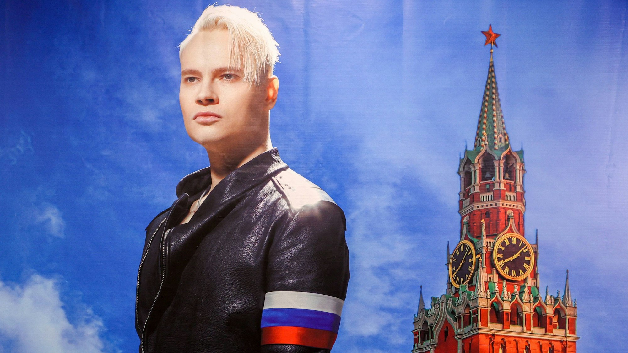 IMAGO / Russian Look

14.10.2023. Singer Shaman (Yaroslav Dronov) during a concert at the State Kremlin Palace. BulkinxSergey