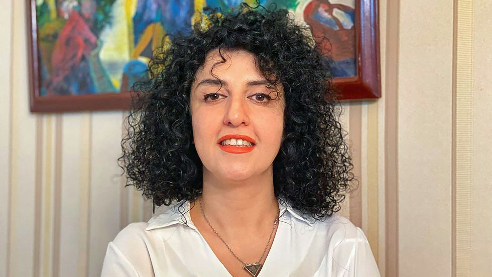 Narges Mohammadi, eine der bekanntesten Menschenrechtsaktivistinnen im Iran.