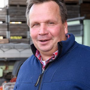 Der Landwirt Peter Krauß.