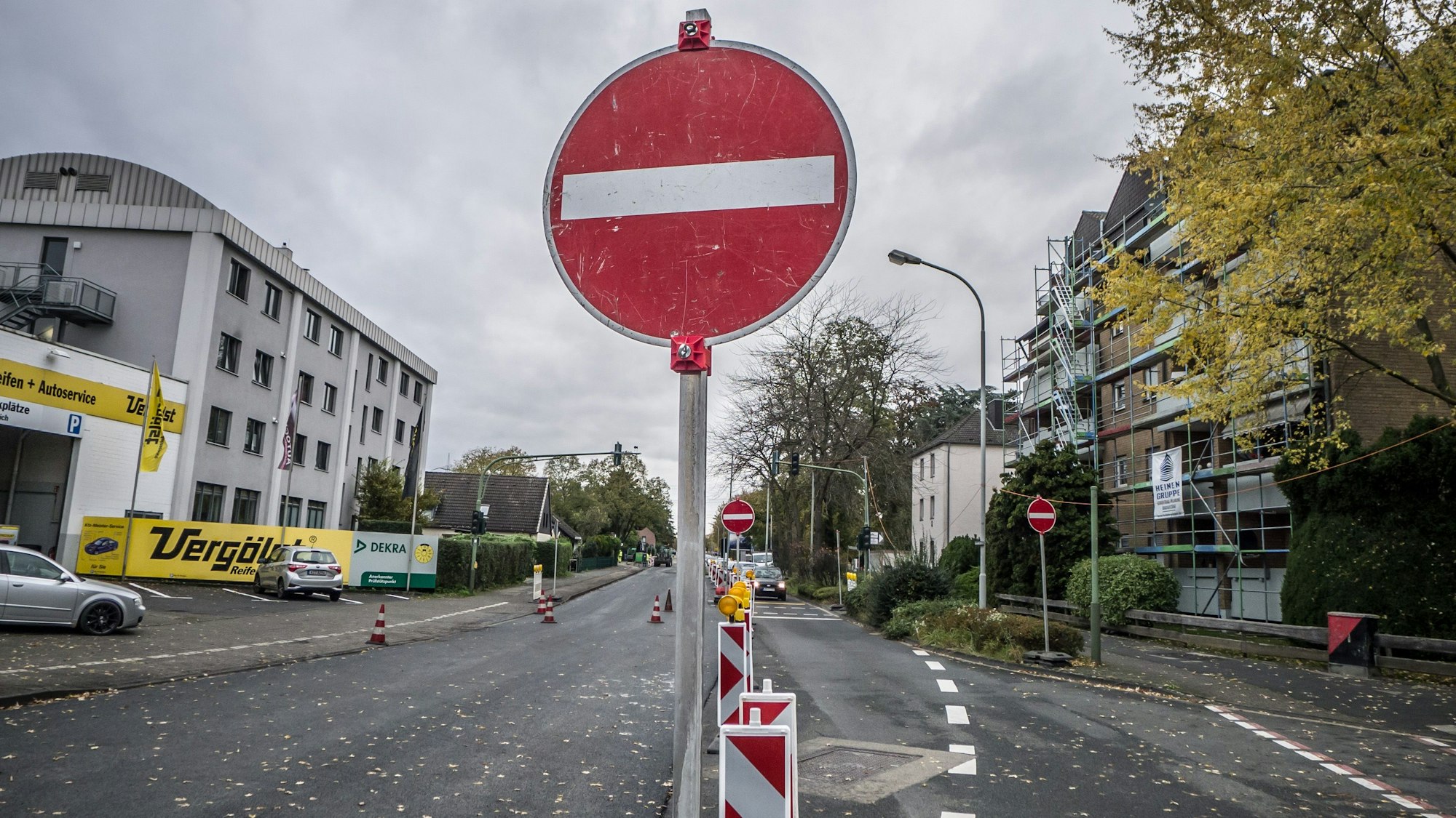 EIn Durchfahrt-Verboten-Schild.
