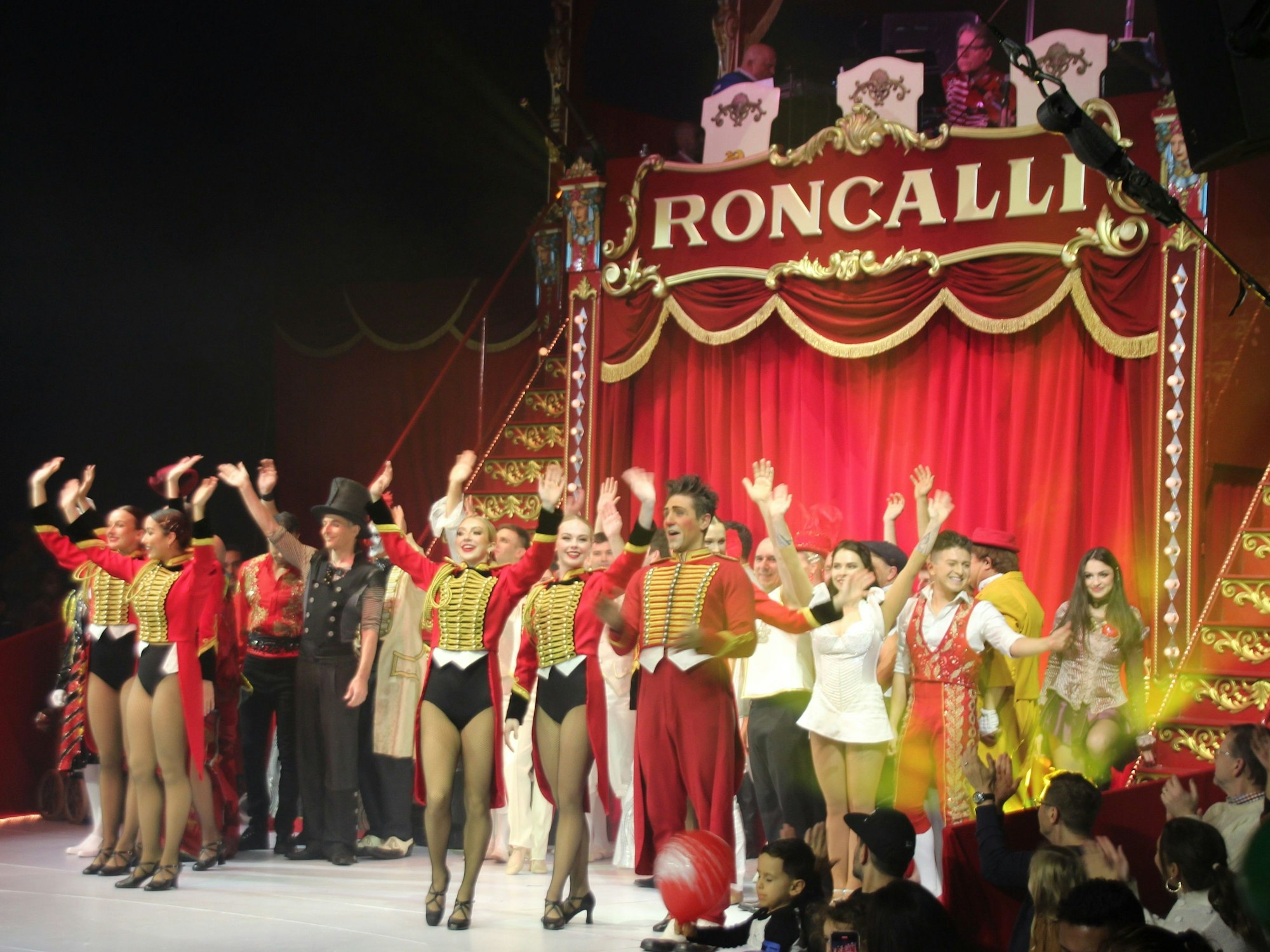 Eine Aufführung des Circus Roncalli in New York.