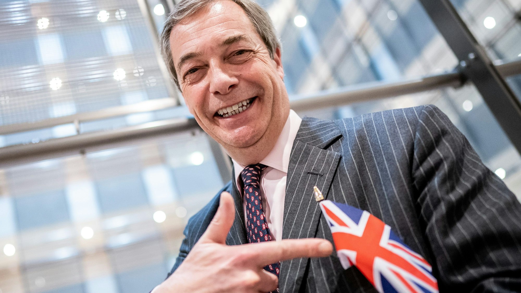 Nigel Farage gilt als eines der Gesichter des Brexits, jetzt zieht er ins britische Dschungelcamp ein. (Archivbild)