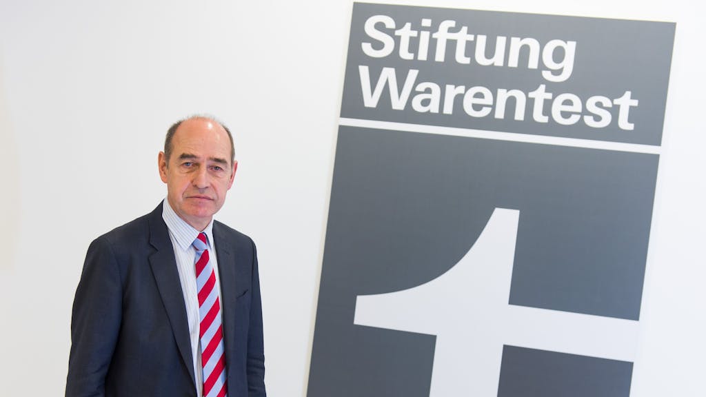 Hubertus Primus, Vorstandsvorsitzender der Stiftung Warentest (hier 2014), geht zum Jahresende in den Ruhestand.