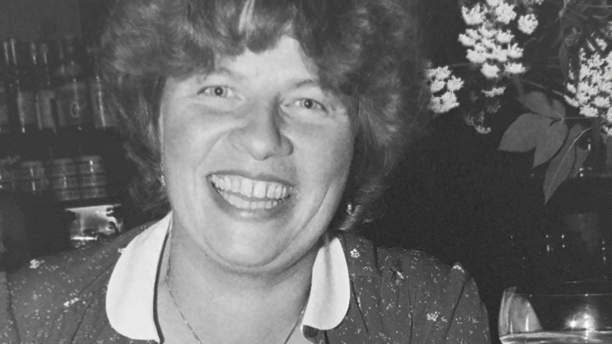 Christiane Blumhoff im Jahr 1982.