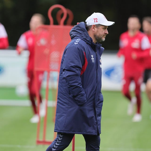 1. FC Köln, Training, Steffen Baumgart (1. FC Köln), 30.10.2023, Bild: Herbert Bucco