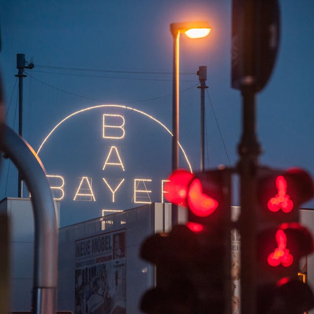 Leverkusen Bayerkreuz. Foto: Ralf Krieger