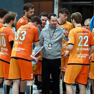 03.03.2023, Handball-Bergische Panther-HSG Krefeld

TR: Marcel Mutz (Bergische Panther)

Foto: Uli Herhaus