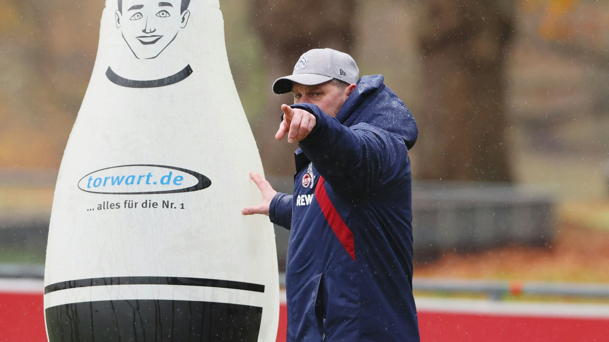 1. FC Köln, Training, Steffen Baumgart (1. FC Köln), 20.11.2023, Bild: Herbert Bucco