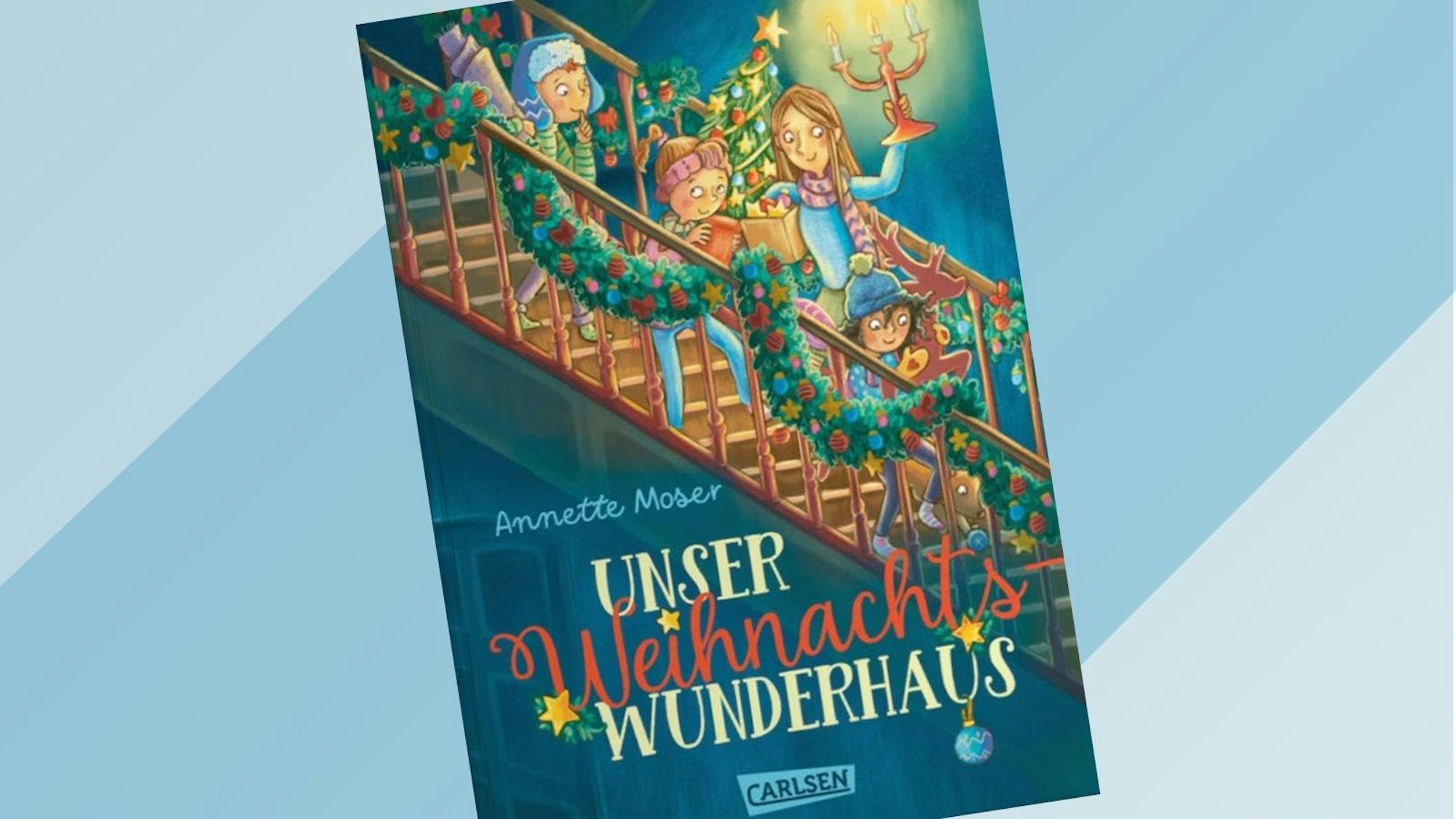 Cover „Unser Weihnachtswunderhaus“ von Annette Moser