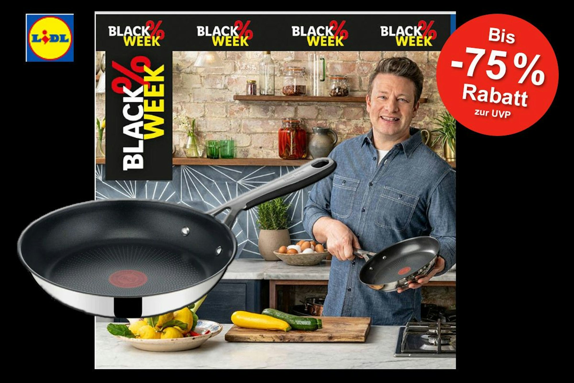 Bis zu 75% auf Tefal Jamie Oliver Kitchen Essentials: Nutze die Vorteile  vom Black Friday bei Lidl.de | Express