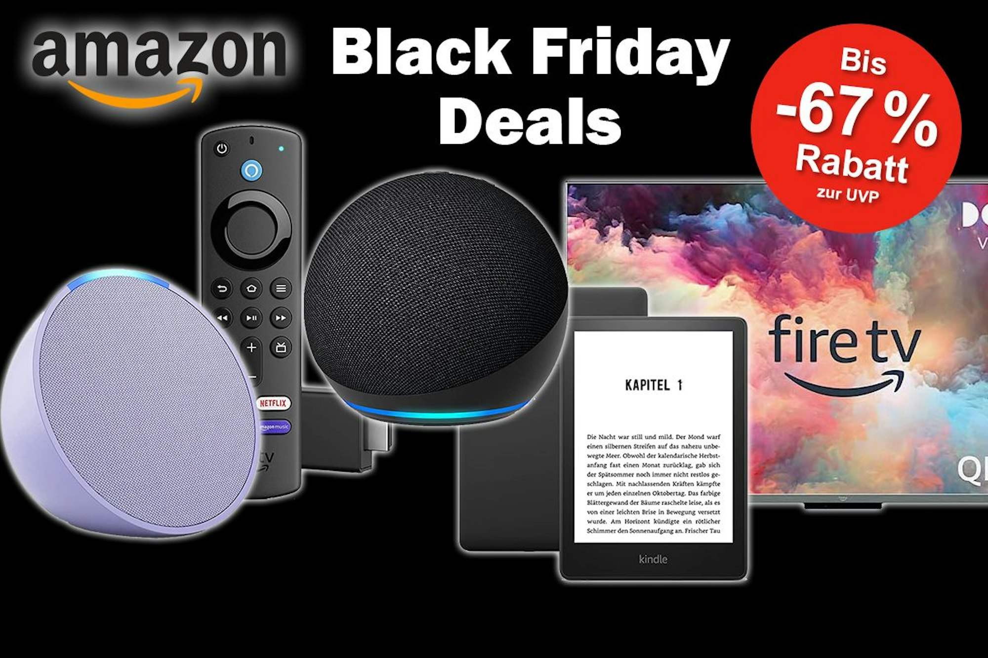 Amazon Geräte Deals zum Black Friday