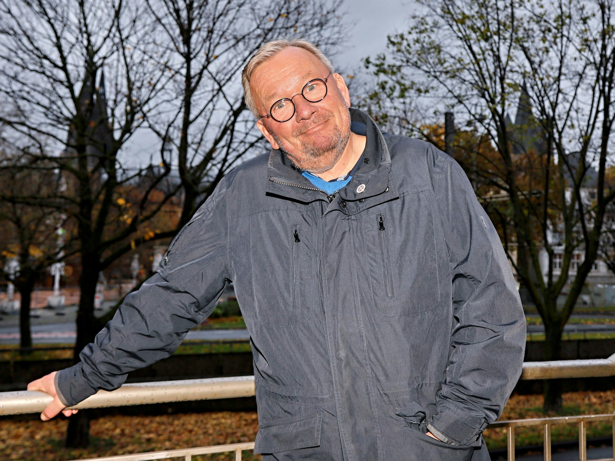 Bernd Stelter beim Interview-Termin in Köln.