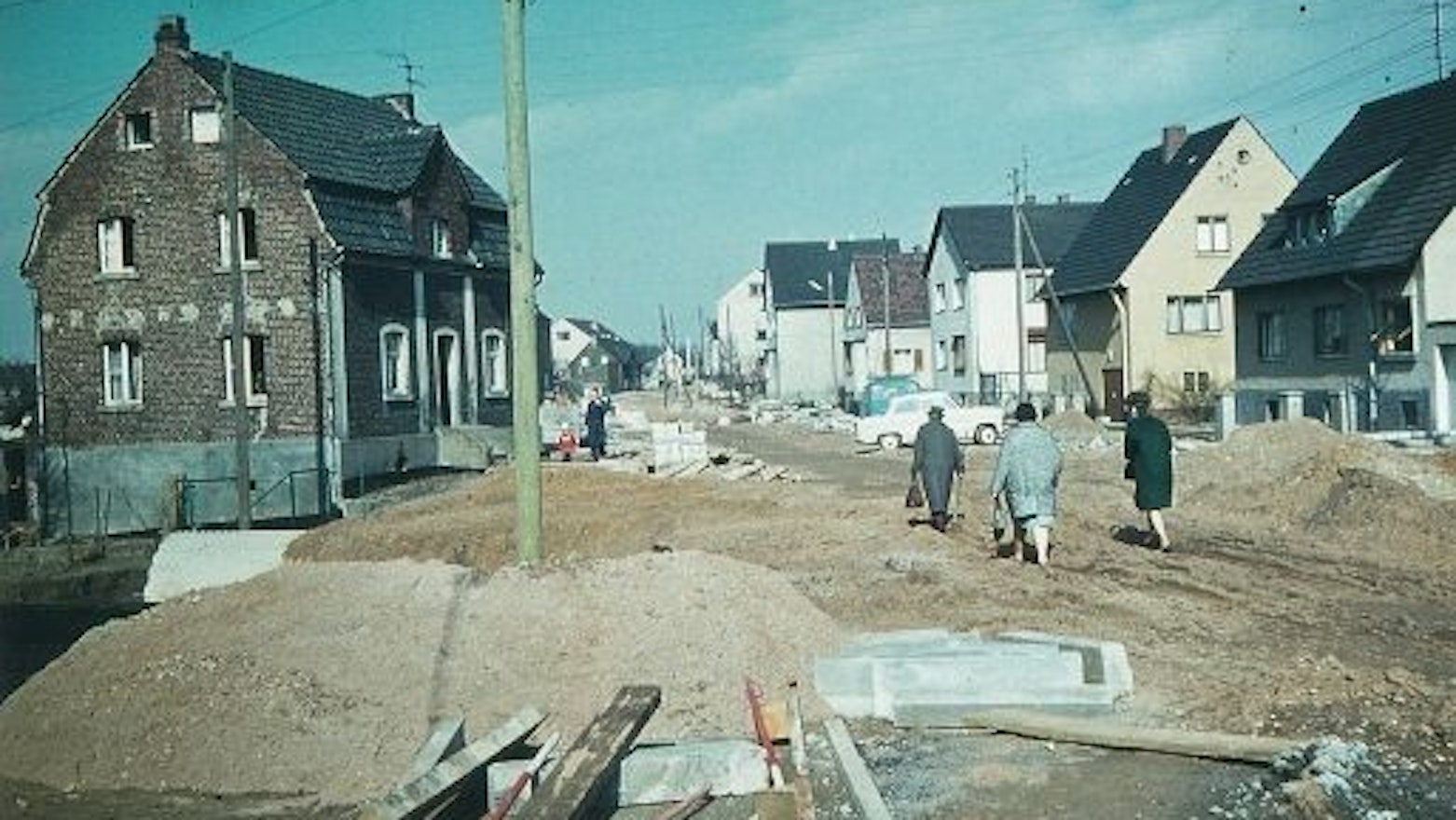 Ausbau Vürfelser Kaule Refrath, Mitte der 1960er Jahre