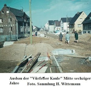 Ausbau Vürfelser Kaule Refrath, Mitte der 1960er Jahre