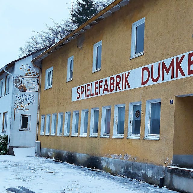 Das Gebäude der ehemaligen Spielefabrik in Blankenheim.