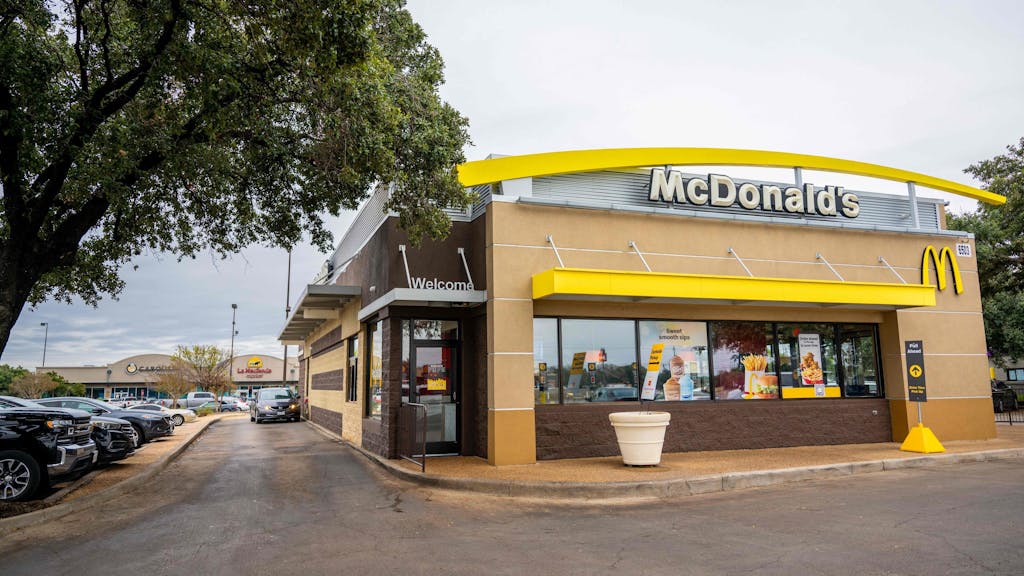Mithilfe eines Handzeichens hat eine McDonald's-Mitarbeiterin in Italien ein Entführungsopfer gerettet. Unser Foto zeigt eine US-Filiale in Austin (Texas).