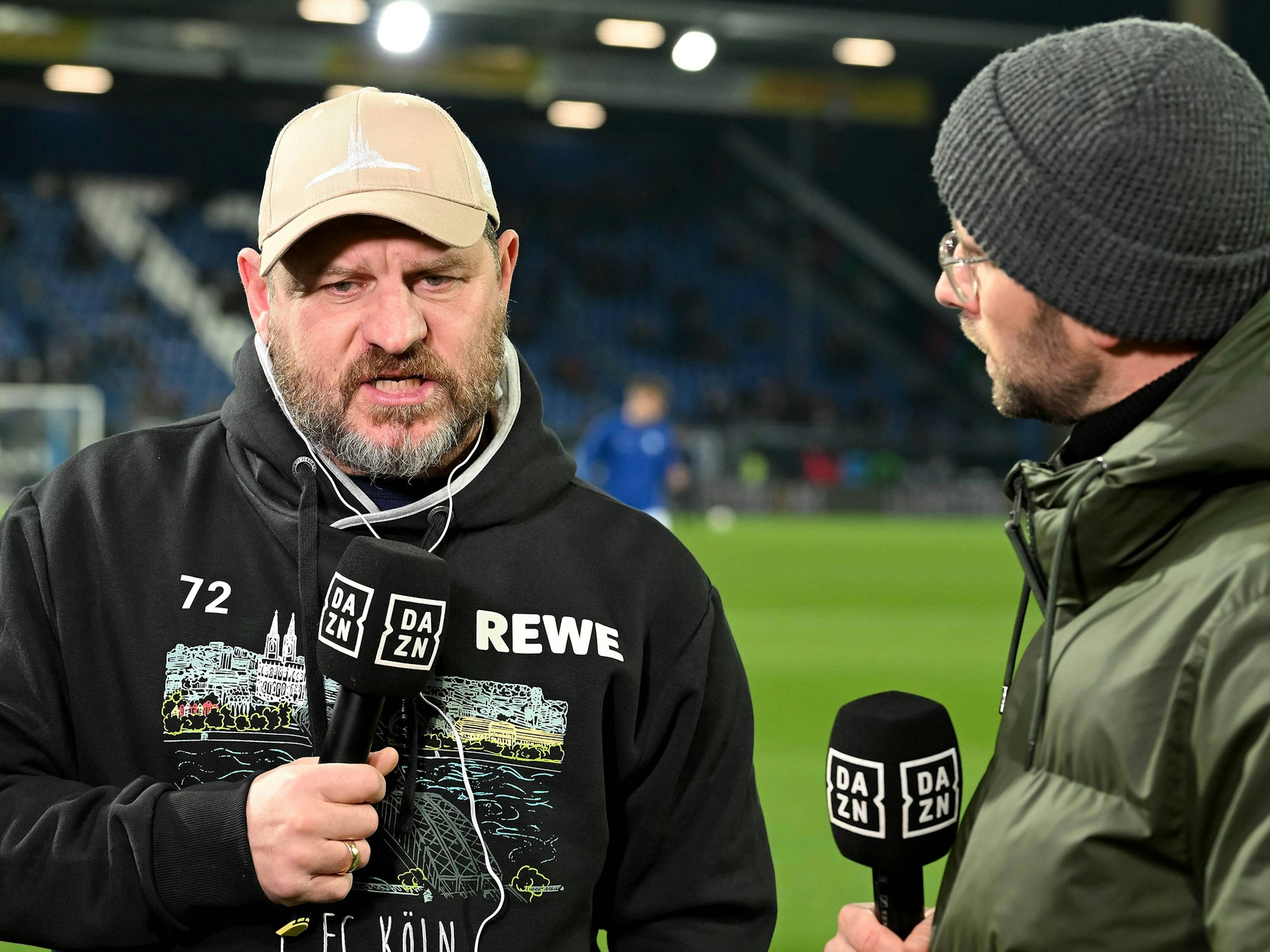 Bundesliga, SV Darmstadt 98 gegen 1. FC Köln: Trainer Steffen Baumgart im DAZN-Interview.